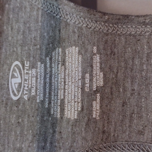 Gray athletic tank - Picture 5 of 6